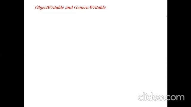 Null Writable and Object Writable wrapper classes in Hadoop смотреть онлайн