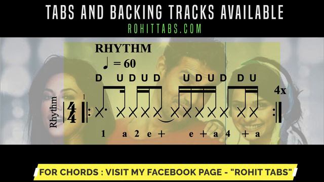 SAAJANA (UNPLUGGED) | ACCURATE GUITAR CHORDS + BACKING TRACK | смотреть онлайн