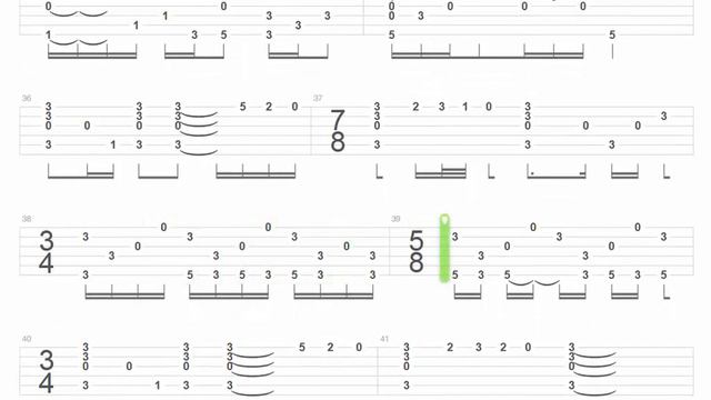 Anime guitar tabs Cowboy Bebop - Elm смотреть онлайн