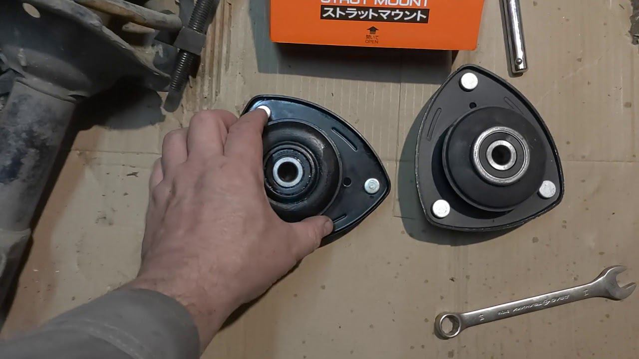 Замена опор передних амортизаторов, не покупайте запчасти SAT! смотреть онлайн