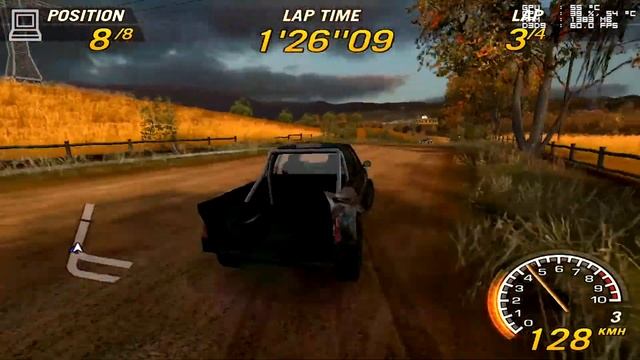 FlatOut 2 Gameplay Quadro FX 2000 смотреть онлайн