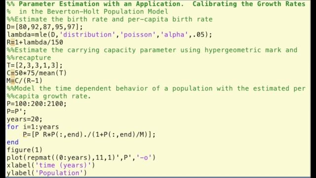 Parameter Estimation Examples - STAT 121 Matlab Tutorial смотреть онлайн