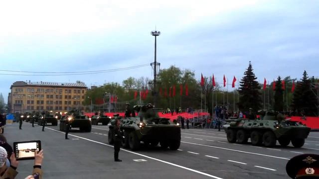 Репетиция парада Победы 2014 года в Самаре. смотреть онлайн
