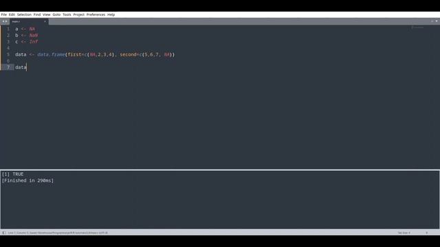 R programming - NA, NaN, Inf смотреть онлайн