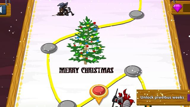 найдите на карте Stick Wars Legacy три Ёлки и получите много сундуков смотреть онлайн