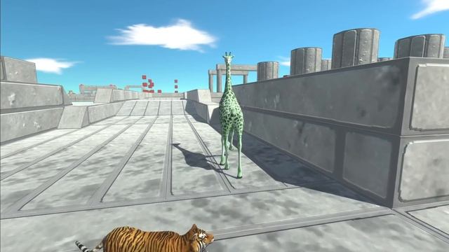 Escape from SUPER TIGER - Escape from Monster - Animal Revolt Battle Simulator смотреть онлайн