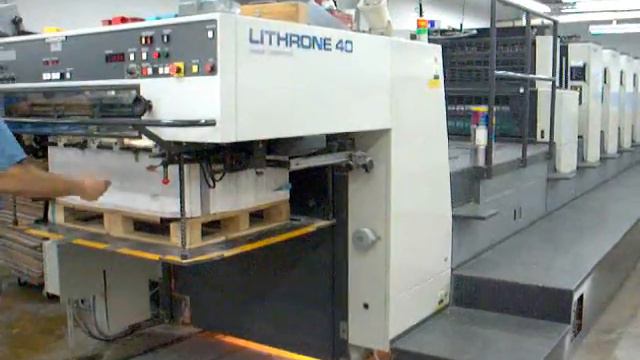 2000 Komori Lithrone L640C Demo Video 2008 смотреть онлайн