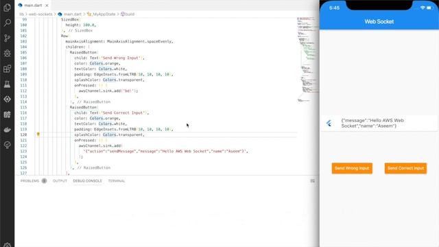 Flutter, Web Sockets and AWS | Web Sockets in AWS with Flutter | AWS and Flutter | @aseemwangoo#aws смотреть онлайн
