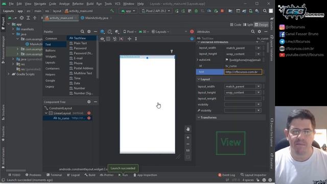 Componente TextView [Curso de Android Studio] - Aula 18 смотреть онлайн