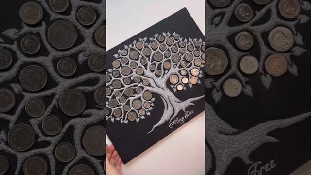 Видео инструкция для шаблона денежного дерева.