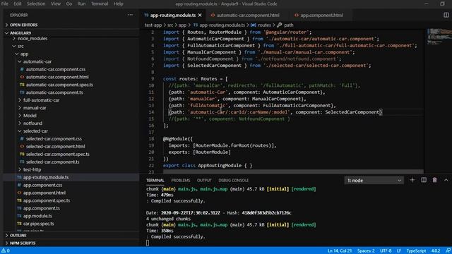 Angular 9 Tutorial - Relative Navigation | how to define relative navigation in angular | route ** смотреть онлайн