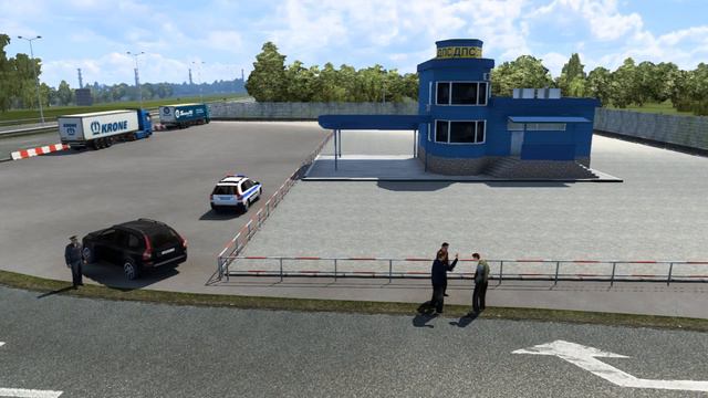 ETS2 и Трофим - Дальнобойная (клип) смотреть онлайн