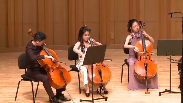 Vivaldi: Concerto for 2 cellos in g minor arranged for 6 cellos, RV. 531 - C.C.Liu's Cello Ensemble смотреть онлайн