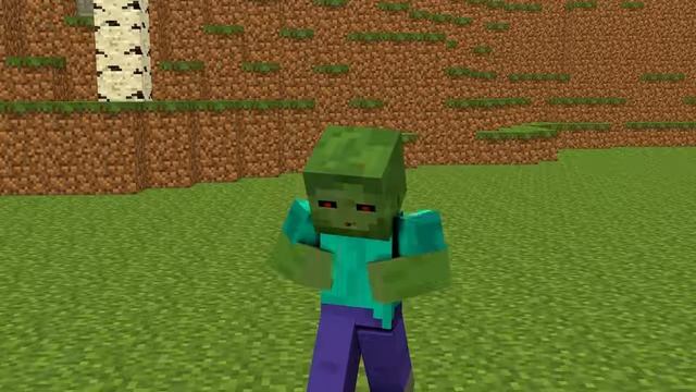 Top 5 Minecraft Zombie Life Minecraft Animation смотреть онлайн