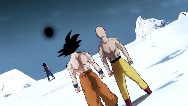 GOKU VS SAITAMA I ENGLISH DUBBING I 1 to 5 FAN ANIMATION смотреть онлайн