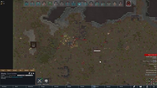 I'm not too fond of this pawn / how to destroy a base cheaply ( Rimworld ) смотреть онлайн