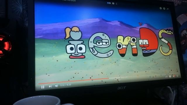 Алфавит Word но необычные Спанч Боб вор