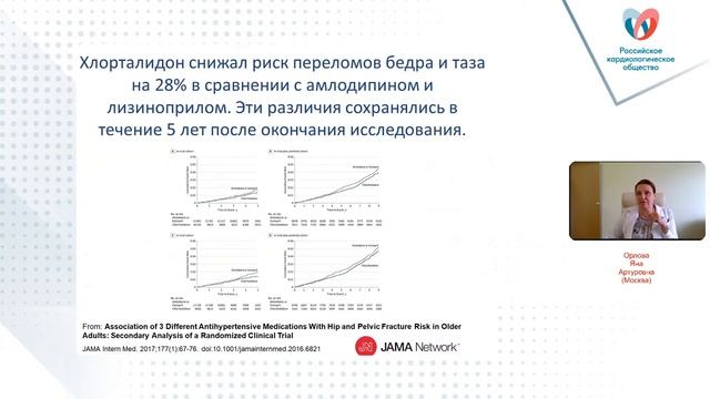 Взгляд современного врача на терапию АГ: только ли снижение давления смотреть онлайн