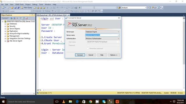 Assign database Role in Sql Server смотреть онлайн