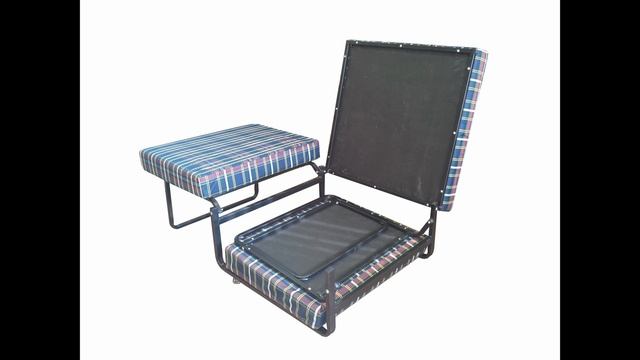 Раскладушка пуф на металлокаркасе смотреть онлайн