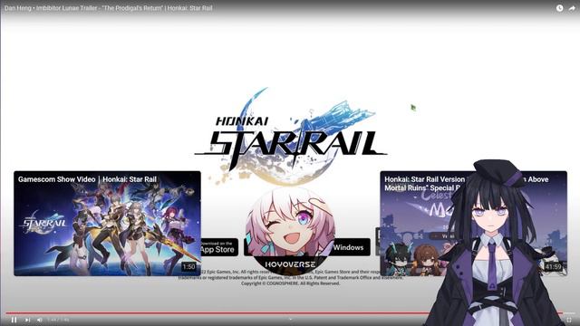 【Honkai Star Rail】Dan Heng • Imbibitor Lunae Trailer - "The Prodigal's Return" 【REACTION VIDEO】 смотреть онлайн