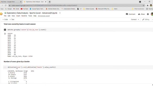 Exploratory Data Analysis - Sports Datasets( Level Advanced ) смотреть онлайн
