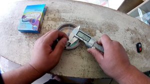 Тест лески STEALTH LINE на толщину и разрыв