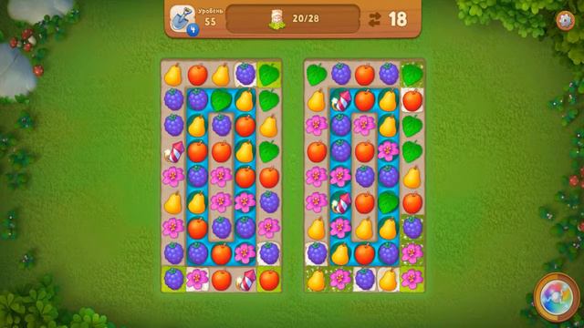 GardenScapes 55 Level Walkthrough