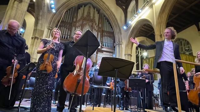 Brahms Double Concerto For Violin & Cello. AST@ St Andrew’s Hall Norwich 04-03-23