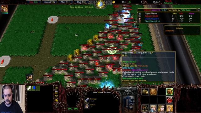 Warcraft 3 Valkyrie Maze TD - Well done!!! смотреть онлайн