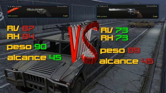 Comparação entre R B 454 SS5M Vs C python D Point Blank смотреть онлайн