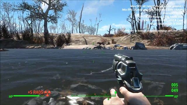 Fallout 4 PC on an AMD Radeon 5700 Series 1GB (It actually works?) смотреть онлайн