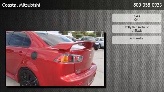 2011 Mitsubishi Lancer 4dr Sdn CVT GTS FWD - Cocoa смотреть онлайн