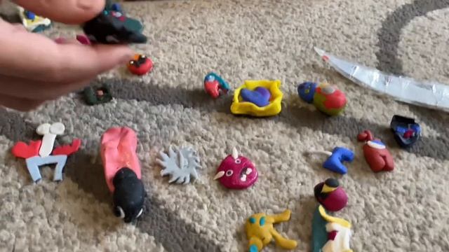 МОИ ПОДЕЛКИ ИЗ ГЛИНЫ! смотреть онлайн