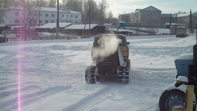 самодельный гусеничный вездеход на базе жигулей смотреть онлайн