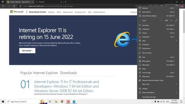 Enable Internet Explorer Mode in Microsoft Edge | IE mode in MS Edge Windows 10/11 | IE 11 смотреть онлайн