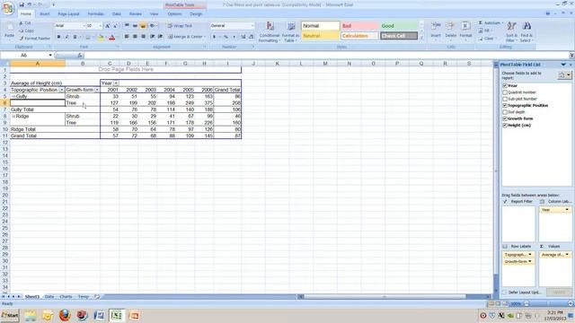 8 Excel make pivot table смотреть онлайн