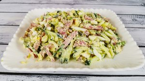 Салат Неожиданный гость». Когда нужно быстро приготовить вкусный салат