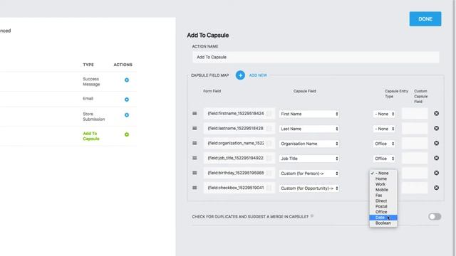 Capsule CRM for Ninja Forms смотреть онлайн