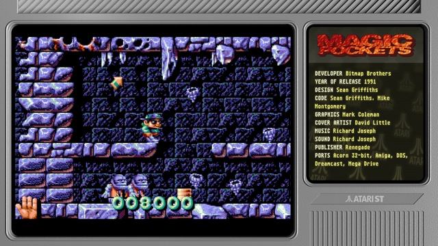 Magic Pockets - Quick Look - Atari ST смотреть онлайн