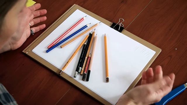 Рисование карандашом урок 1 Выбираем карандаши смотреть онлайн