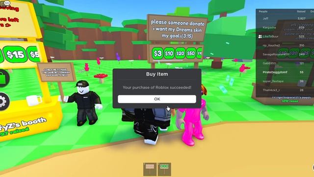 Donating rbx to random people roblox pls donate :) смотреть онлайн