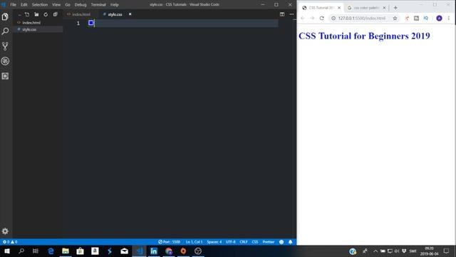 How to Change Background Color with CSS 2019 смотреть онлайн