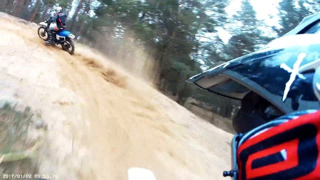 Yamaha XT 600 43f // Suzuki Dr 350s // Enduro Trip
