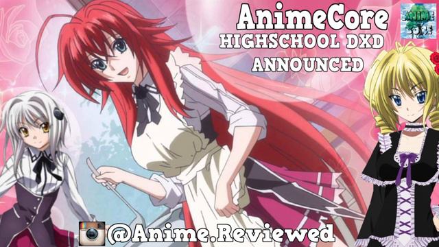 HIGHSCHOOL DXD SEASON 4 ANNOUNCEMENT!!! Continued.... смотреть онлайн