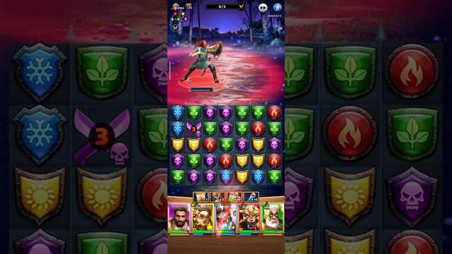 Empires and Puzzles - Kalevala, legendary (5⭐) levels 5 and 6 смотреть онлайн