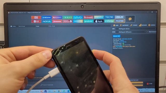 FRP ZTE Blade A3 2019 Сброс Аккаунта Google. Программа Unlocktool. Удалённая разблокировка смотреть онлайн