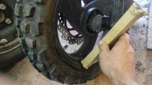 Как выправить литой диск от мотоцикла в домашних условиях. Storm Cross Ч.2