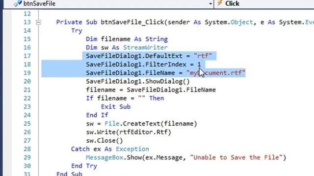08E More Dialogs (Font, Color, SaveFile) смотреть онлайн