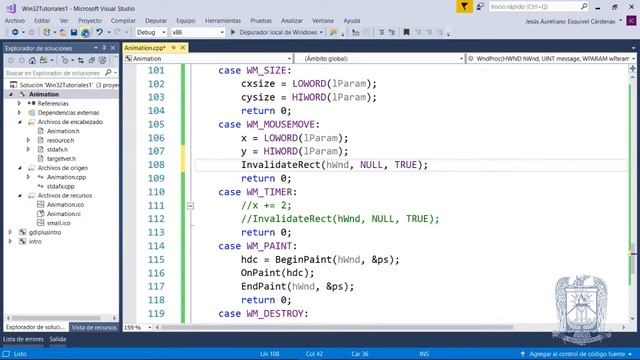 5 Win32 y GDI+ - Programación del Mouse смотреть онлайн